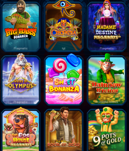 Dracula Casino Register